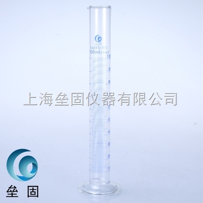 【垒固】100ml 玻璃量筒 玻璃量器 玻璃器皿-上海垒固仪器